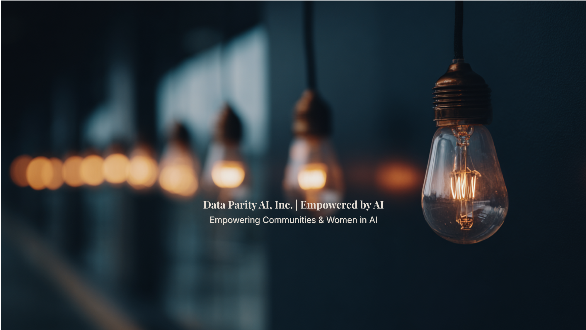 Data Parity AI, Inc. | Empowered by AI: Empowering Communities & Women in AI